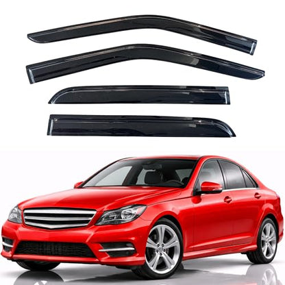Rain Guards Window Visors for 2008 (2008-2014 C-Class Sedan)