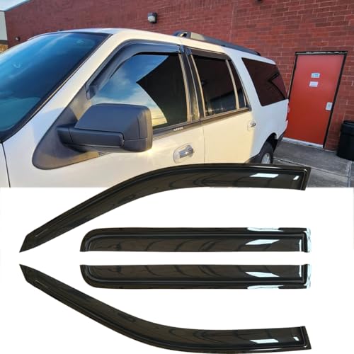 4pcs Original Window Visors for Ford 1997 (for Ford 1997-2017 Expedition)