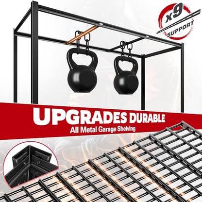 60" W Garage Shelving (6-Tier, 60"W x24"D x84"H)