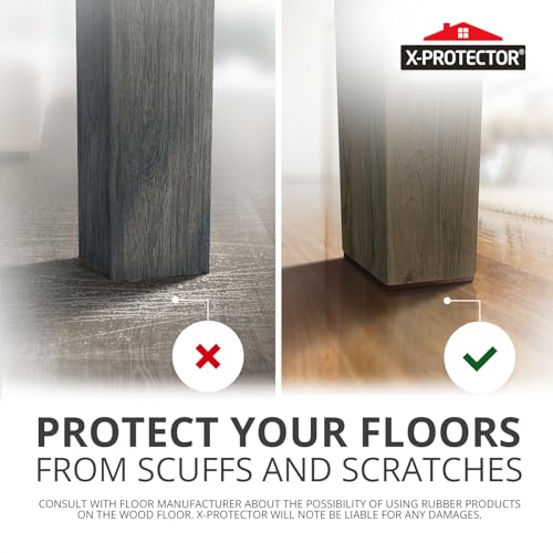 Non Slip Furniture Pads (8 Square 4")