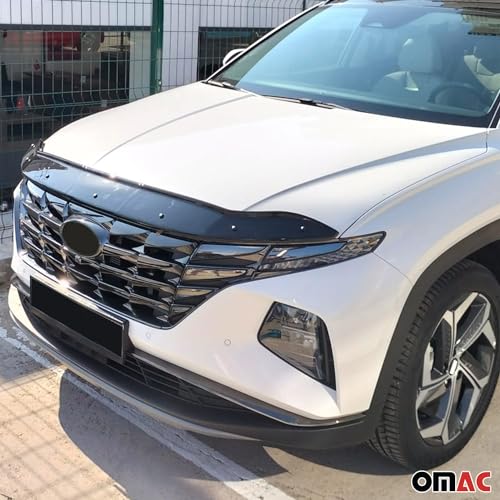 Front Bug Shield Hood Deflector Guard fits Hyundai Tucson 2022 (Tucson 2022-2025 / Hood Deflector)
