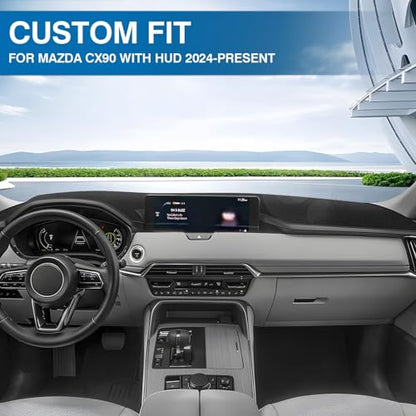 Black Dash Cover for Mazda CX (CX-90 24-26(Black))