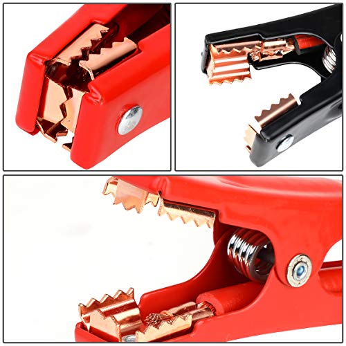 Heavy Duty 20 Feet 4 Gauge Booster Cable Power Jumper 500 AMP Emergency Battery Start Car (20Ft / 4-Gauge)
