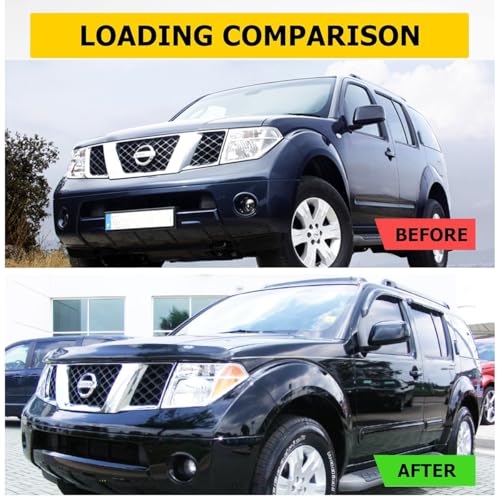 Window Visors Rain Guards for 2005 (2005-2012 Pathfinder)