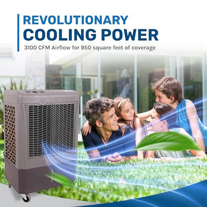 MC37M 3100CFM Evaporative Cooler (3,100 CFM)