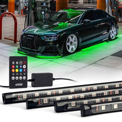 Car Underglow Neon Accent Strip Lights (4PCS Basic No APP)