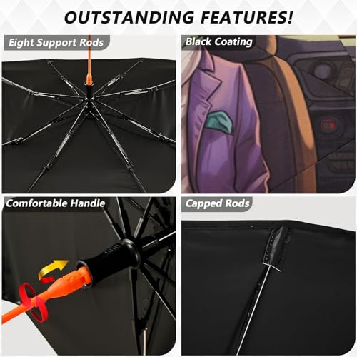 Windshield Sun Shade Umbrella Funny Frogs Driving Foldable Car Front Window Sunshade Blocks UV Rays Heat Keep Vehicle Cool 55"x27.5" (multi 23)