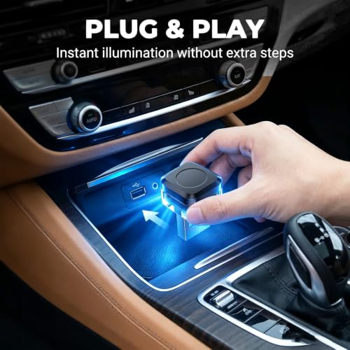 1 PC USB Car LED Ambient Lights (Blue / 1 PC)