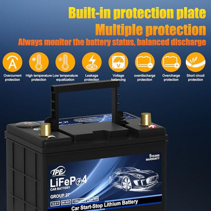 GROUP24 12V 60AH Car Battery High (Group24 Buttons)