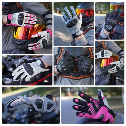 SPS 4 Winter Unisex Touchscreen Road Racing Motorcycle MTB Sports Gloves Also fit BMX MX ATV Mountain Bike Bicycle Cycling Off (Black Sps-4 / M Youth)