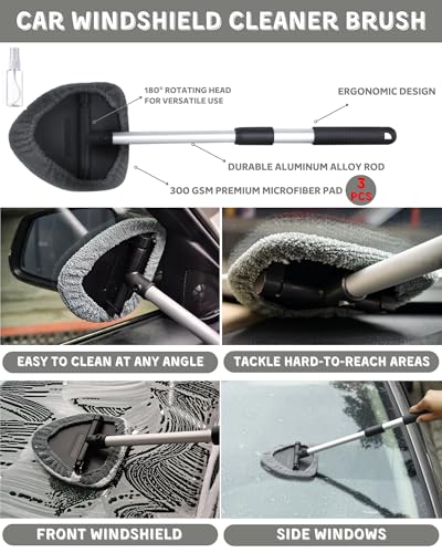 18Pcs Professional Car Interior Detailing Kit All (18 Packs)