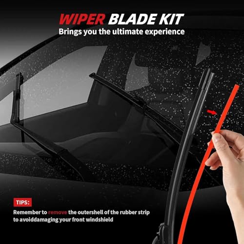 Windshield Wiper Blades Replacement for 2022 2023 2024 2025 Chevy Equinox All (24"+18"+12“ Equinox)