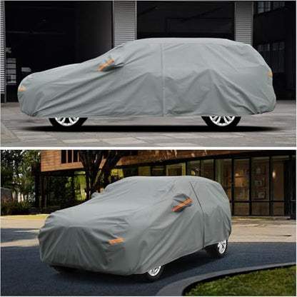 Heavy Duty SUV Car Cover Waterproof All Weather (YL Fit Suv Jeep-Length (182 To 190 inch))