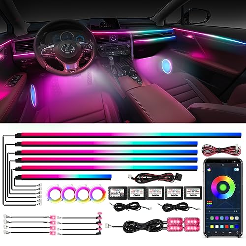 Dreamcolor Acrylic Ambient Lighting Car Lights (dreamcolor 22 lights)