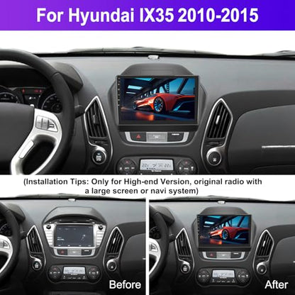 2+64G Android Car Stereo for Hyundai Tucson IX35 2010 (4-Core 2+64G with CarPlay 26UI)