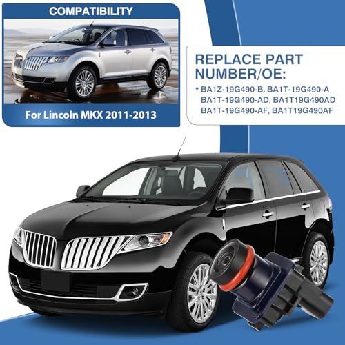 BA1Z-19G490-B Rear View Backup Camera Fit for Lincoln MKX 2011-2013 (Fit for Ford Edge 2011-2015)