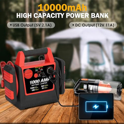 Car Battery Jump Starter (1000 Amp Jump Starter)
