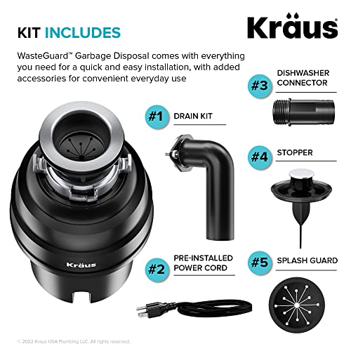 Kore Workstation 30 (Stainless Steel / 30 Inch / Sink and Garbage Disposal 1HP)