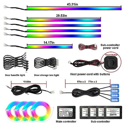 Acrylic Interior Car Light (dreamcolor 22 in 1)