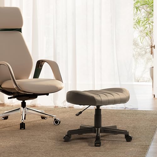 Height Adjustable Foot Stool (Grey)