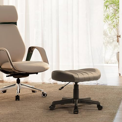 Height Adjustable Foot Stool (Grey)