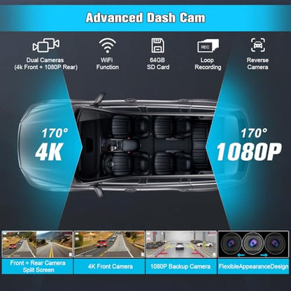 10.26" Carplay Screen for Car Portable (ZX-US-CLP12A-1)