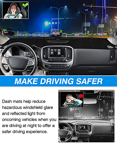 Dash Cover for Chevrolet Colorado 2015 (55.91*14.17(Chevy Colorado 15-22))
