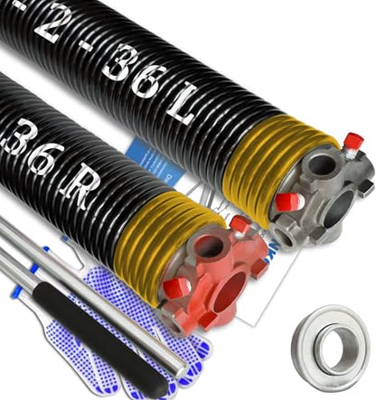 Garage Door Torsion Springs Set (.250x2x36")