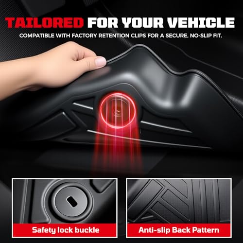 Custom Fit Floor Mats for Ford Bronco 4 (1.For Ford Bronco 4Door|21-26|Floor Mats)