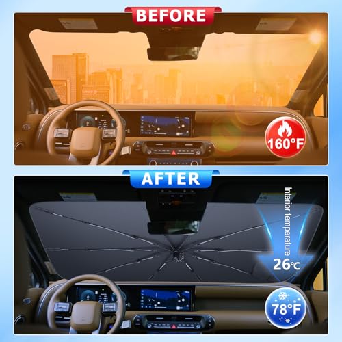 for Umbrella Sunshade for Car Windshield Hyundai Palisade 2020 (for 2020-2026 Palisade)