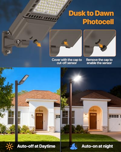 300W LED Parking Lot Lights (Adjustable Arm Mount 300W 2P)
