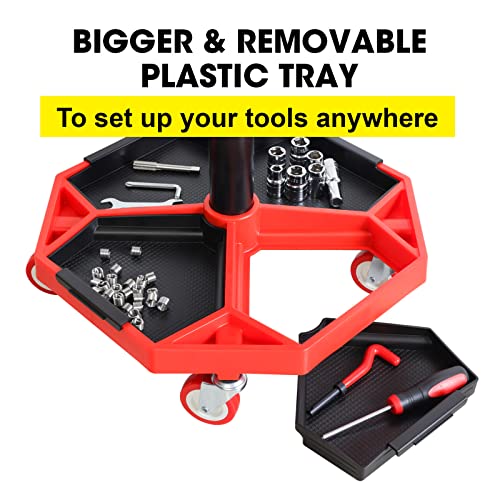 ATRXF8308R Torin Heavy Duty Pneumatic Garage Rolling Stool (8308)