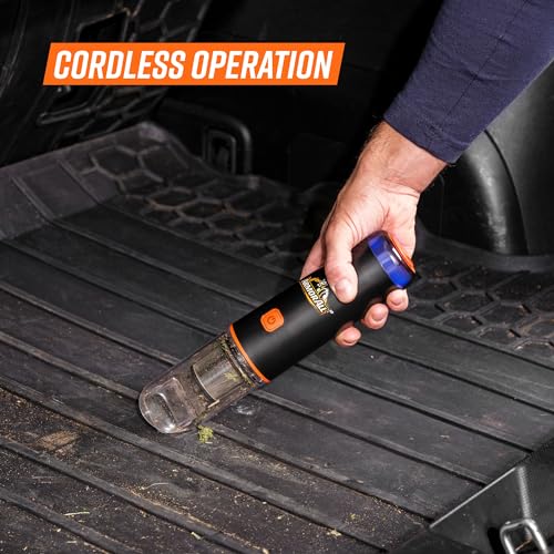 AA07V2 0901 Cordless Car Vacuum Handheld Mini Vacuum Cleaner for Car Interior Home (Cordless)