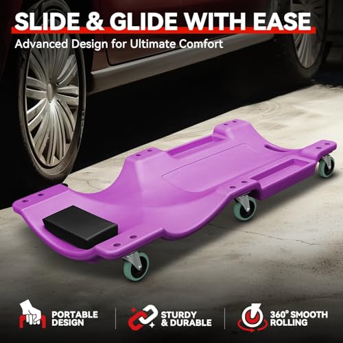40 in Low Profile Under (Purple / 40" L)