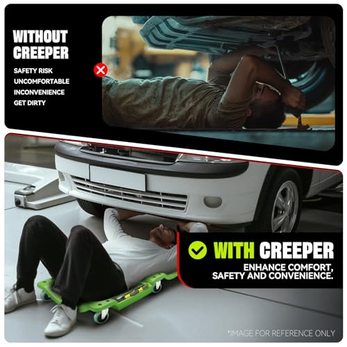 40 in Low Profile Under (Green / 40" L)