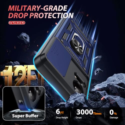 for TCL 50 LE 4G Phone Case (TCL 50 LE 4G（6.6"） / Gold)