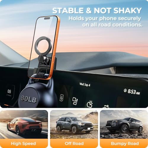 Car Phone Holder for KIA Carnival 2027 2026 2025 (Fit for 2025-2027 Carnival, 12.3-Inch)