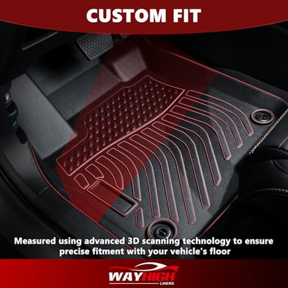 Floor Mats & Cargo Liner for Volvo XC60 2018 (BLACK)