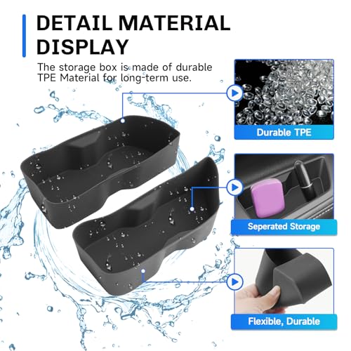 for 2025 2026 Toyota Grand Highlander Door Storage Organizer