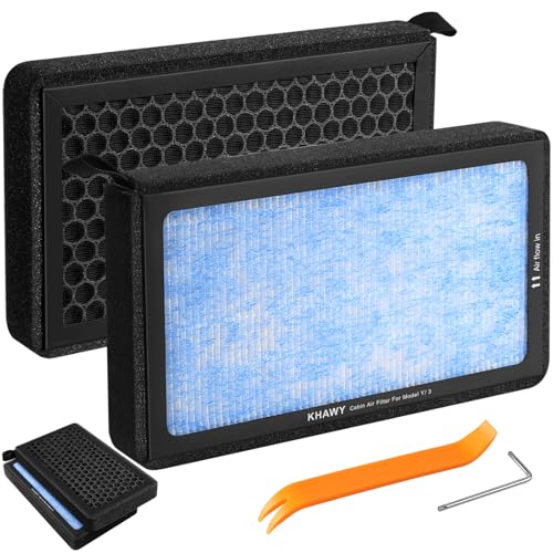 Cabin Air Filter for Tesla Model 3 Model Y 2016 (Blue)