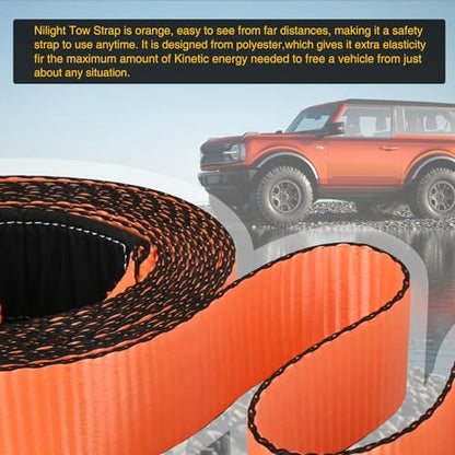 3" x 20' Recovery Tow Strap Lab Tested 31 (3in x 20ft Tow Strap / Straps)