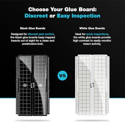 Vector Discreet Black Glue Trap Refills (Wall 12-Refills Black)