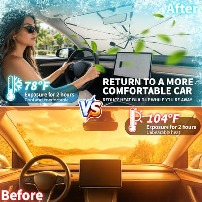 Windshield Sun Shade Umbrella