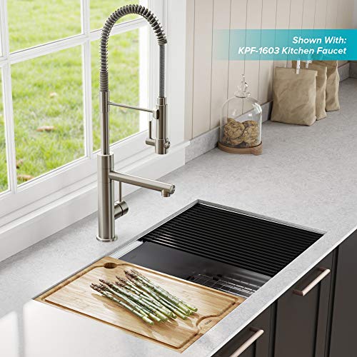 Kore™ Workstation 33 (Stainless Steel / 33 inch / Sink and Garbage Disposal 3/4 HP)