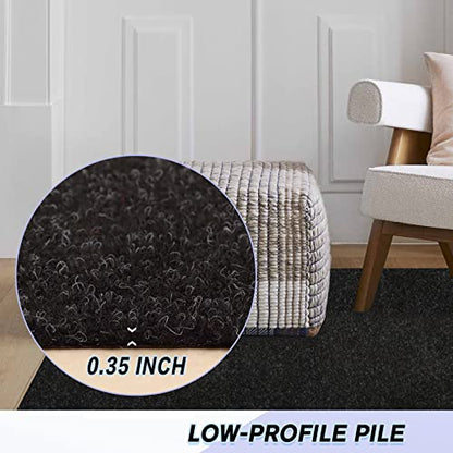 Custom Size Backed Non (Black / 4FT*37FT)