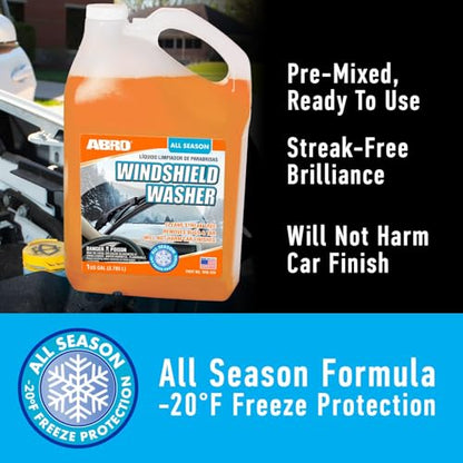 Windshield Washer Fluid 1 Gallon (128 Fl Oz (Pack of 1))
