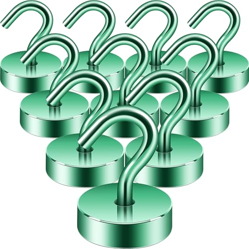 Magnetic Hooks Steel Tube Design for Cruise (Green / 40lb Magnetic Hooks)
