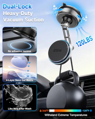 25W for Magsafe Car Mount Charger