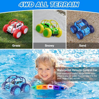 Amphibious Remote Control Car (Green)