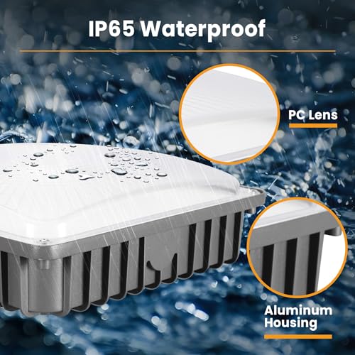 100W LED Canopy Lights 4Pack